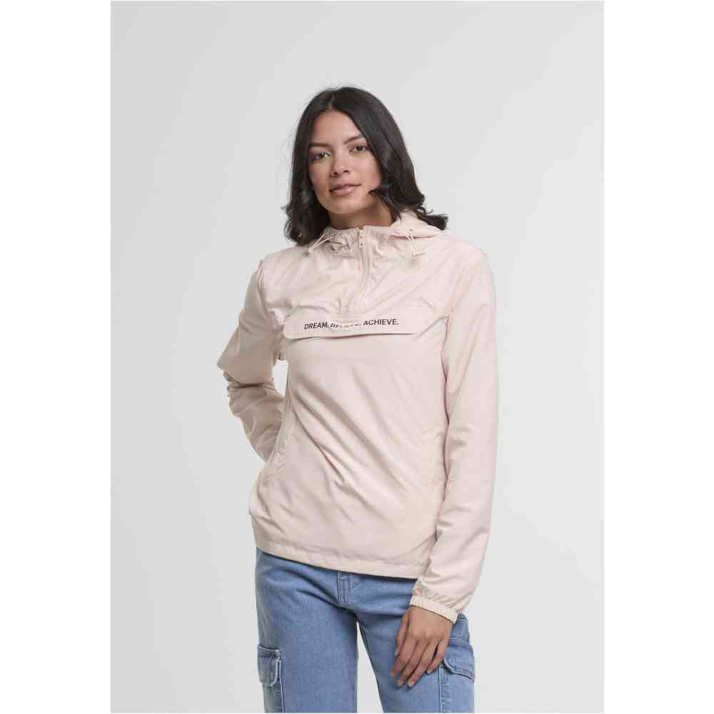 Mister Tee - Dream Believe Achieve Basic Pullover Jacket - Pink